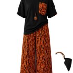 Ankara Palazzo Trousers with T-shirts