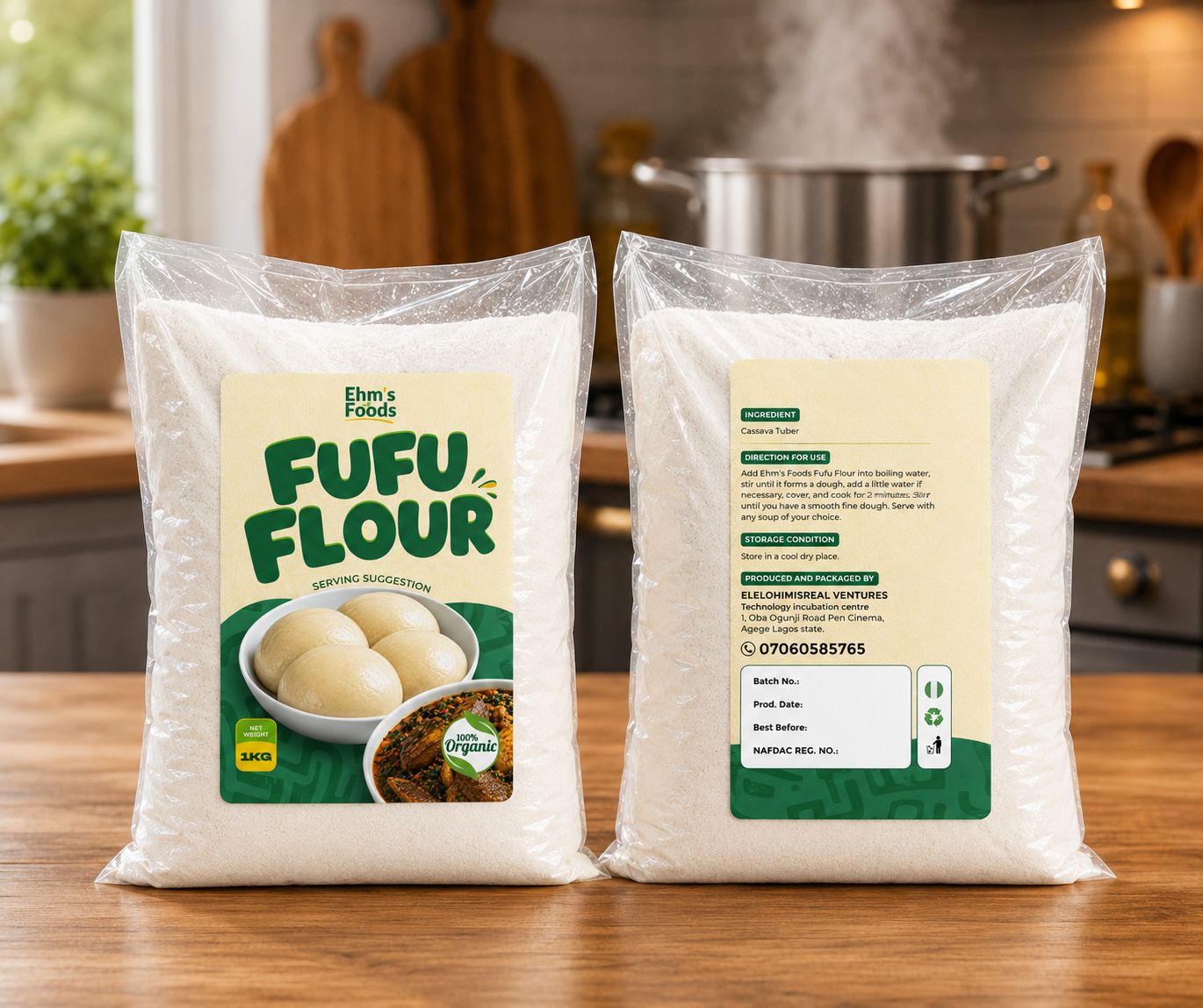 Fufu Flour 1kg