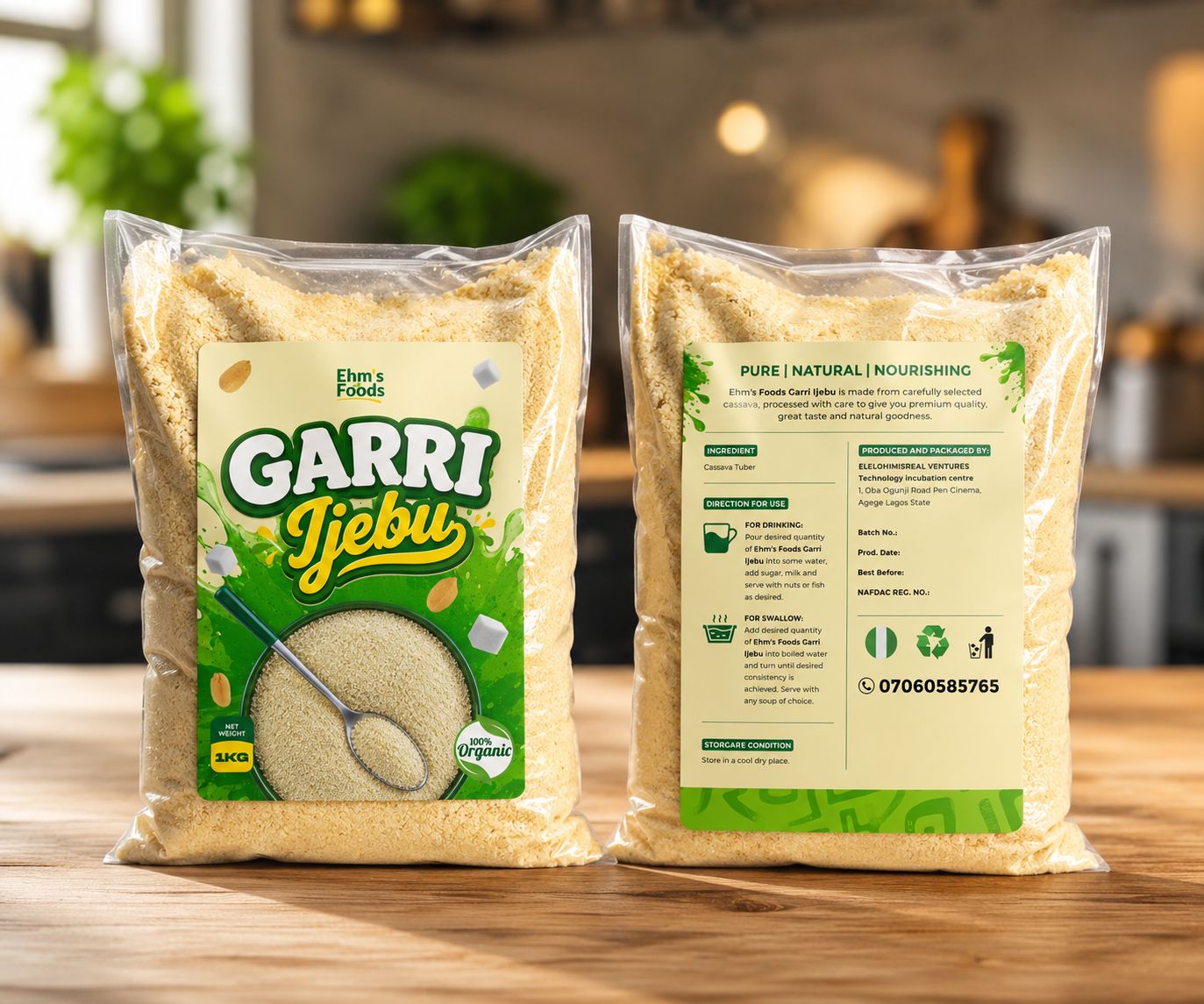 Garri Ijebu 1kg