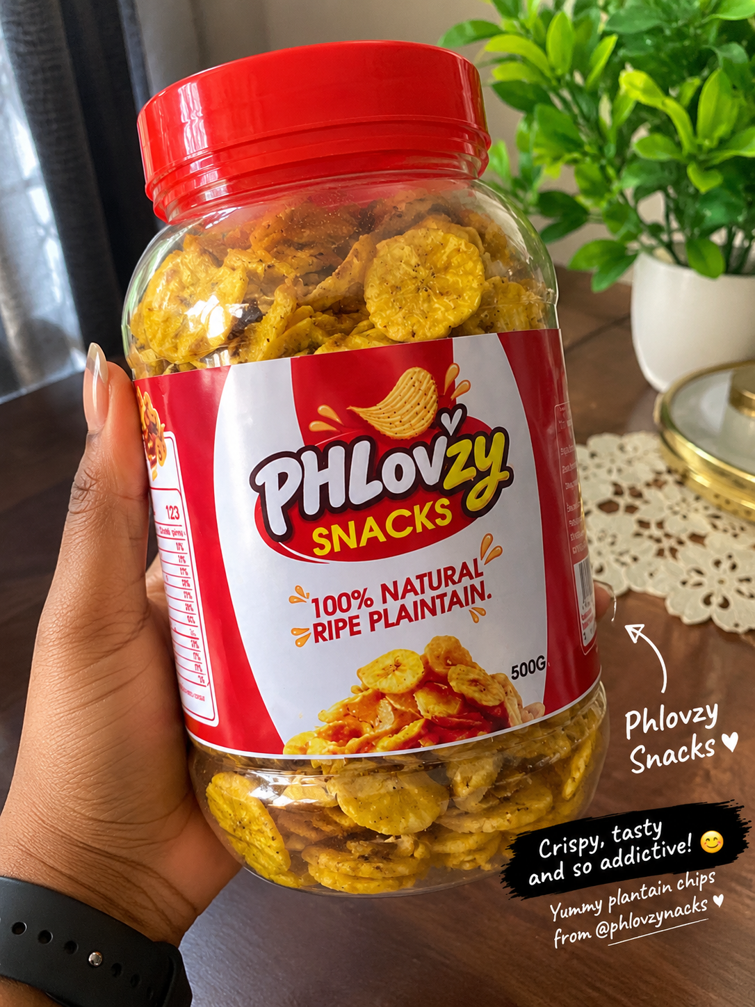 Ripe spicy plantain chips - Image 2